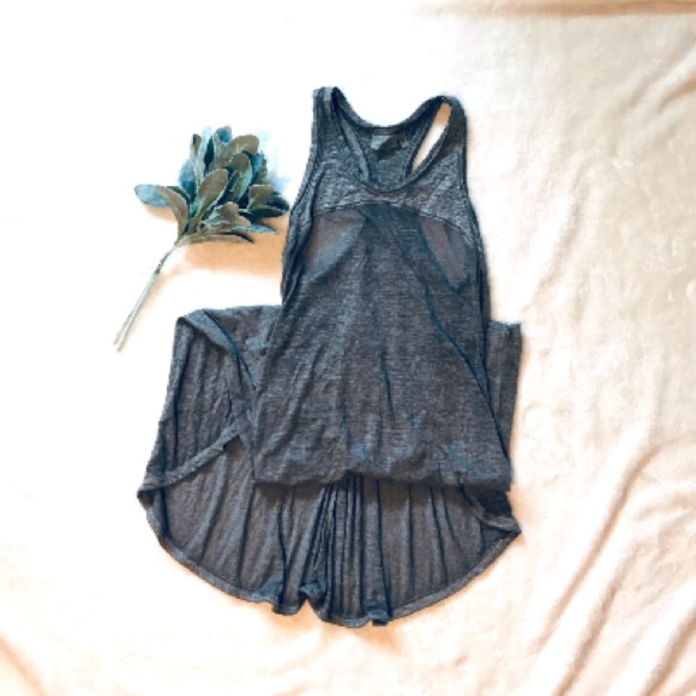 Lightweight Tank Dress Washed Grey Size Small